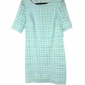 New With Tags Studio 17 Mint Green Lace Midi Dress